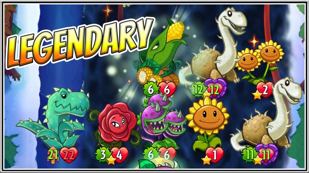 Chompzilla's Flowers and the Heavy Hitters - Plants vs Zombies Heroes Gameplay