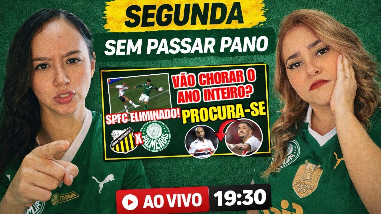 #AOVIVO | DEU A LÓGICA! SPFC ELIMINADO | O CHORO SEGUE! | TUDO DEFINIDO | PALMEIRAS CAMPEÃO? #6