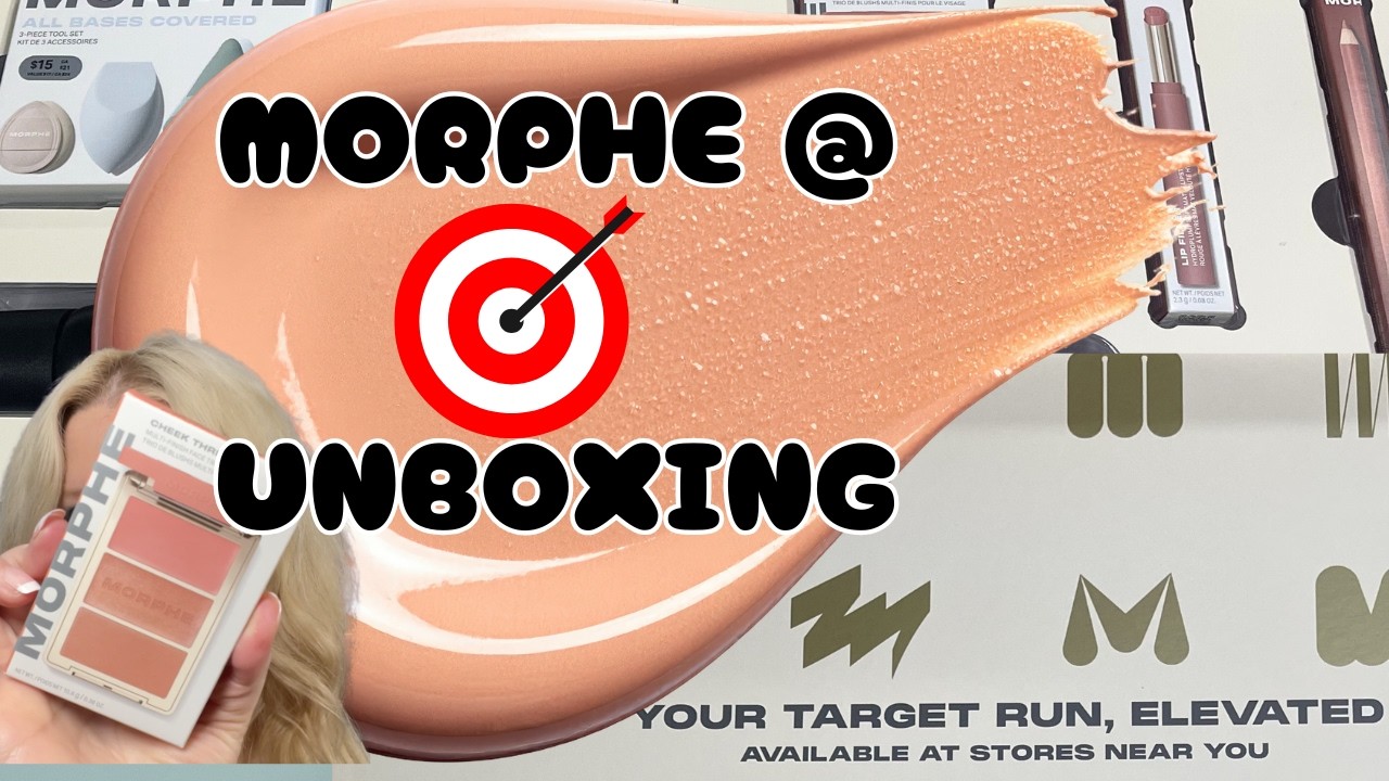 New Morphe Products at Target You NEED to See This! #morphe #target