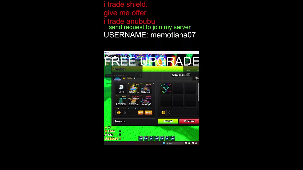 escape tsunami for brainrot TRADE STREAM