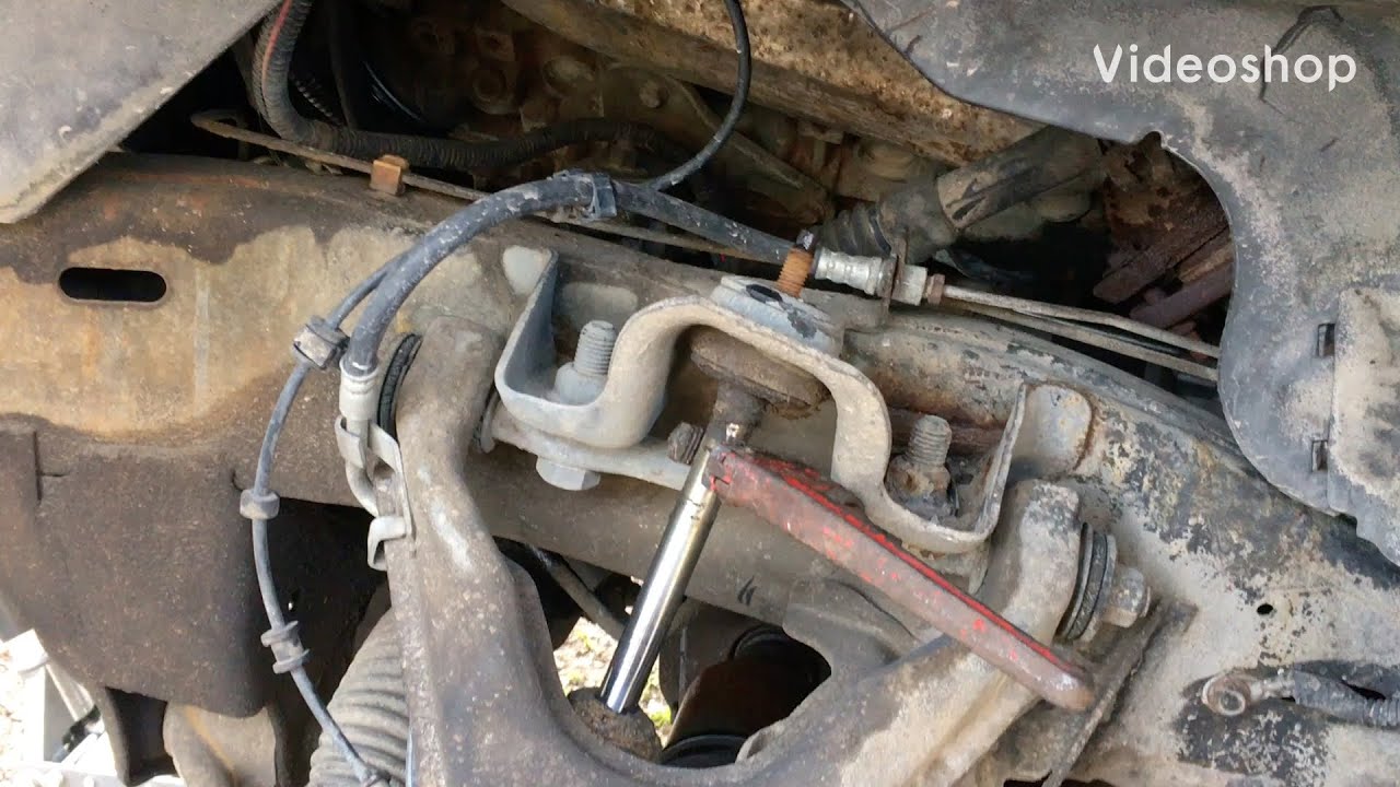 Shock absorber removal hack