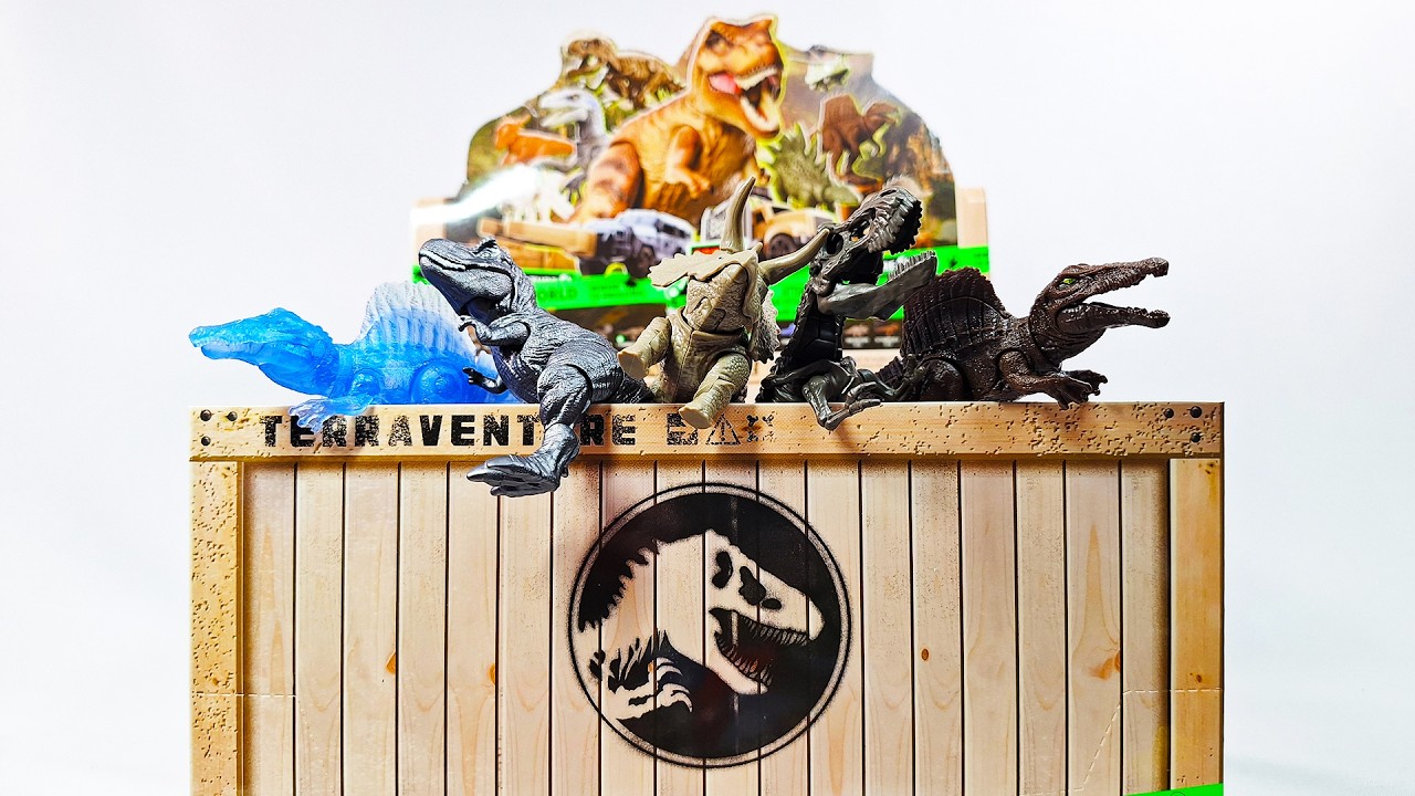 LET'S ASSEMBLE BLOKEES JURASSIC WORLD TERRAVENTURE WAVE 1 DINOSAUR CAPTURE OPERATION! | Unboxing
