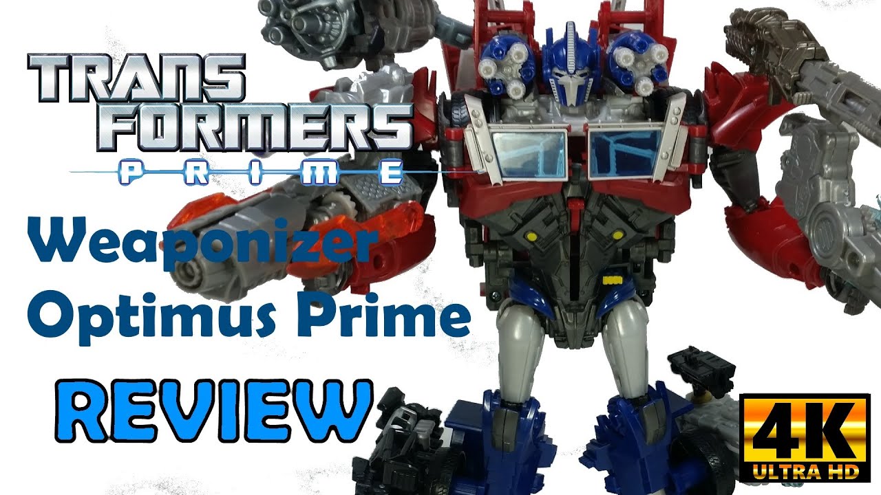 Transformers Prime Weaponizer Optimus Prime Review in UHD