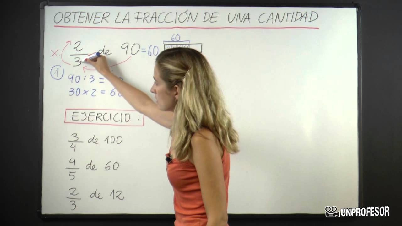 Obtener la fracción de una cantidad
