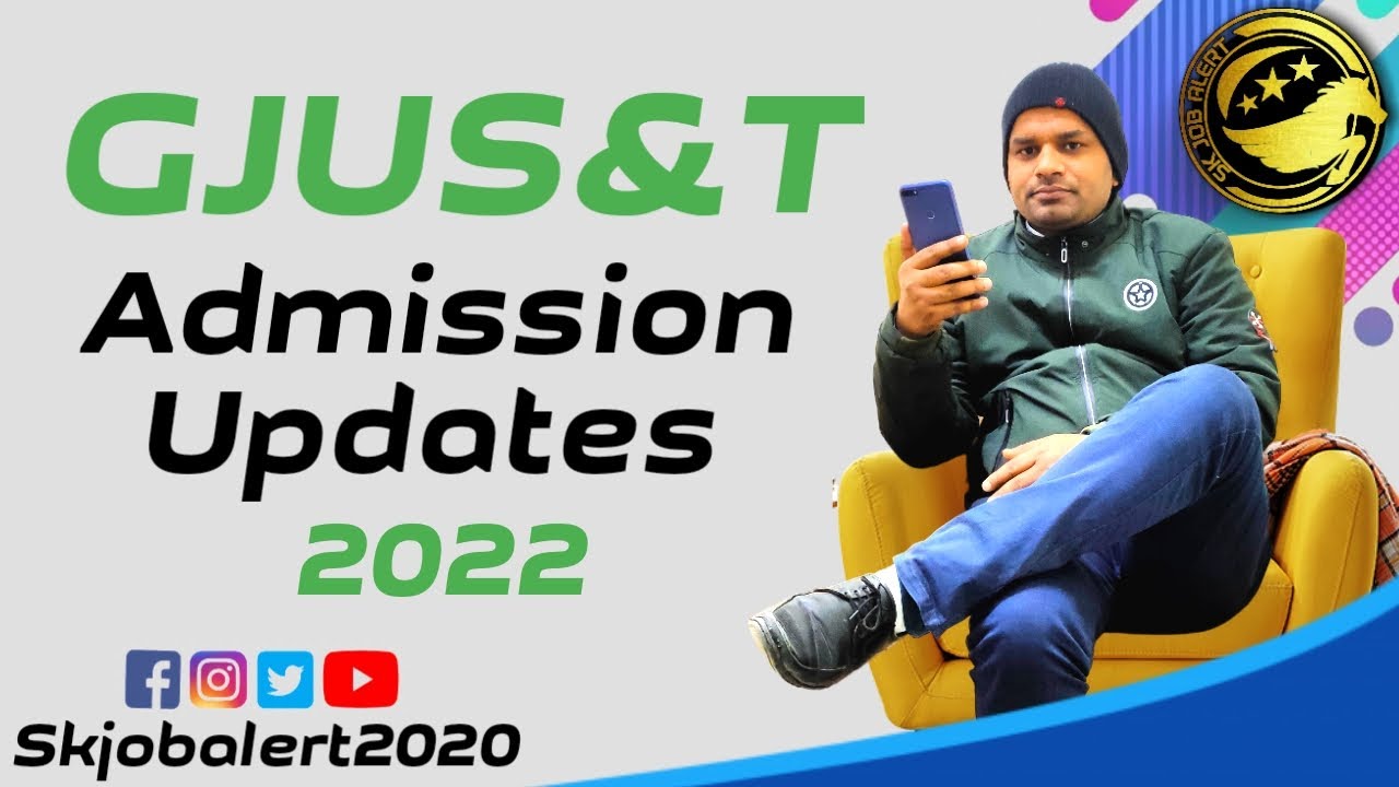 GJU Admission Updates 2022-23 || Gju Entrance Exam Result 2022 || Skjobalert