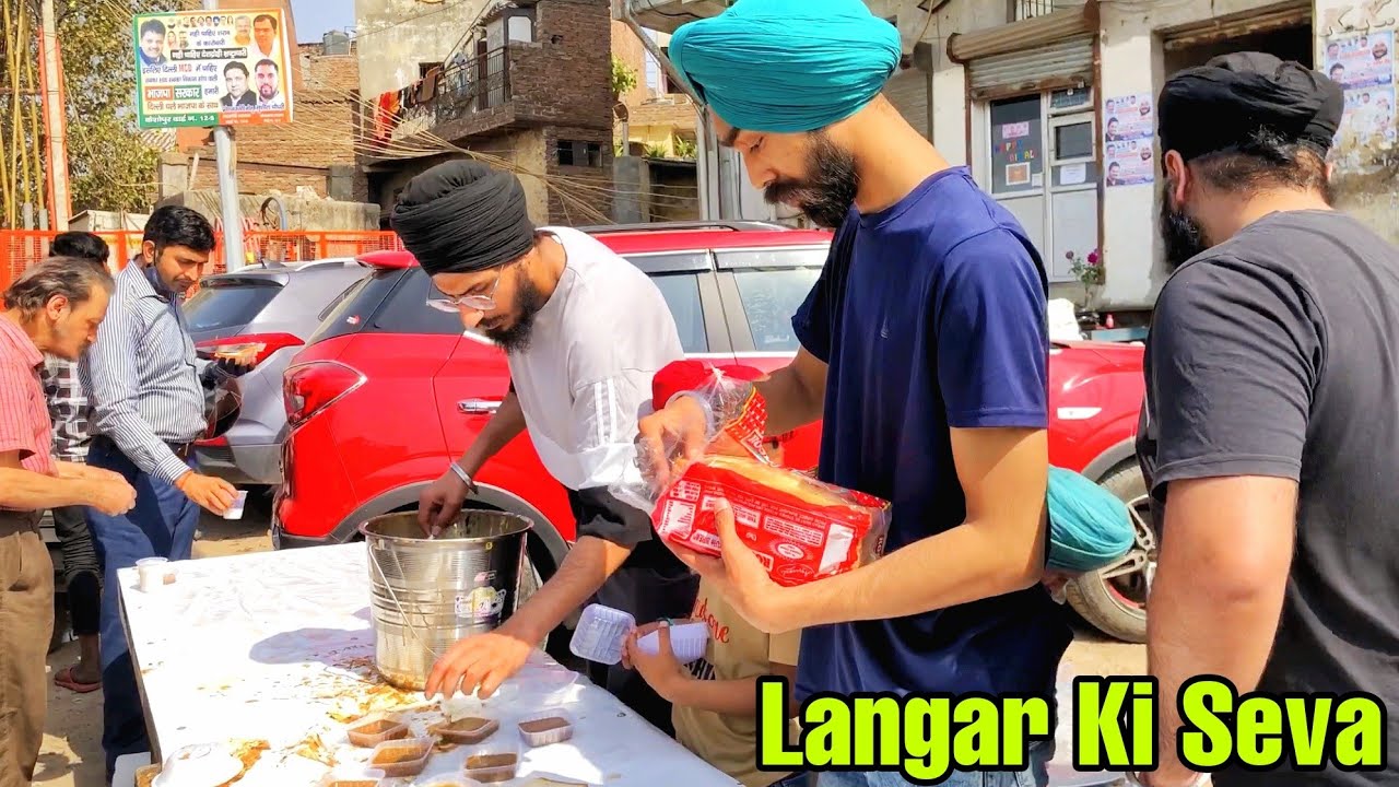 Langar Ki Seva 😇 | Honey Lottey Vlogs