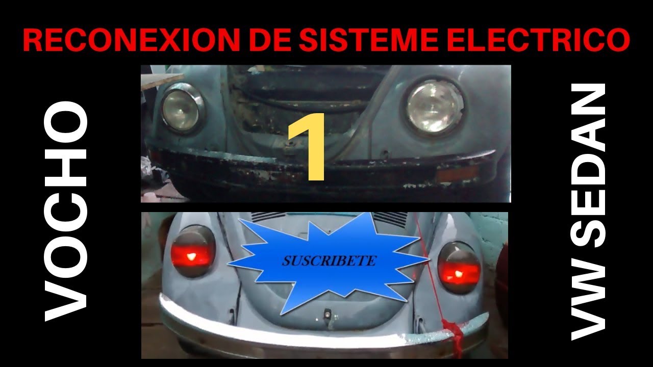 Cableado De Vocho Reconstrucción Del Sistema Eléctrico