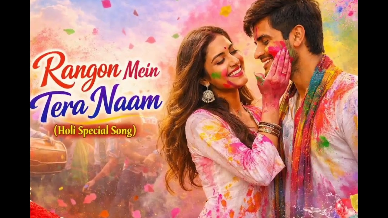 Rangon Mein Tera Naam ❤️ | Holi Special Romantic Song 2026 | New Hindi Love Song | Happy Holi