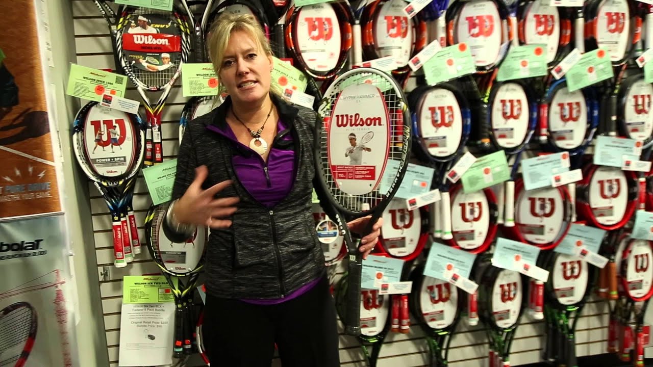 Wilson HyperHammer 5.3 OS Tennis Racquet