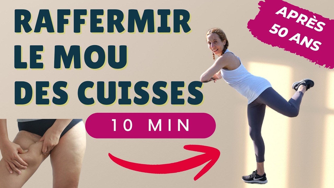 Raffermir et affiner les jambes après 50 ans – 10 min par jour