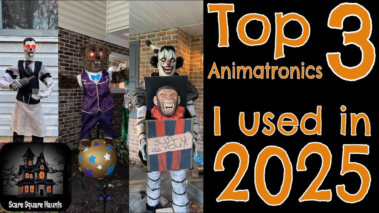 Top 3 BEST Animatronics I Used in 2025