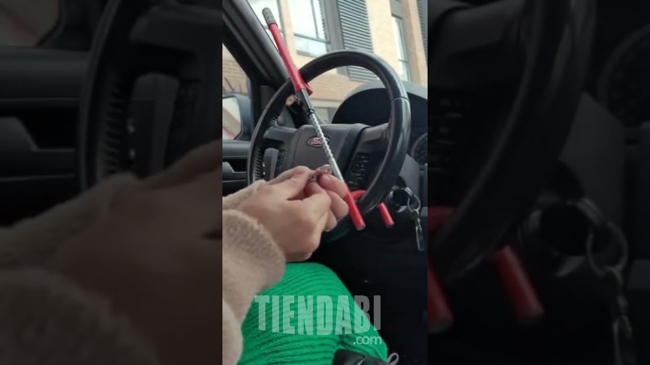 Seguro Tim&oacute;n Bloqueo para carro bast&oacute;n de seguridad