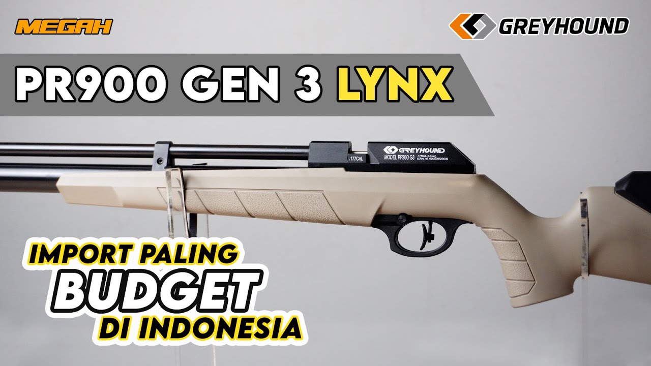 GREYHOUND PR900 GEN 3 – Senapan PCP Ekonomis dengan Fitur Premium! 🔥