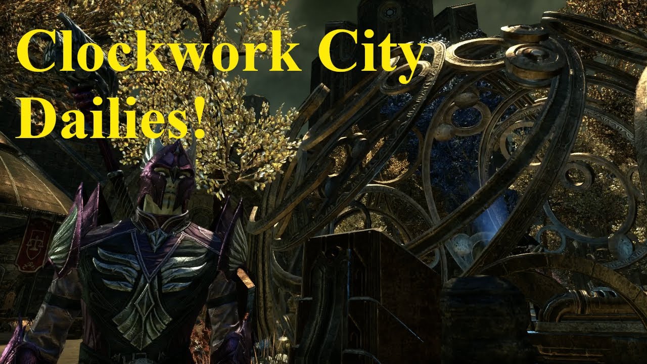 ESO Clockwork City Dailies!