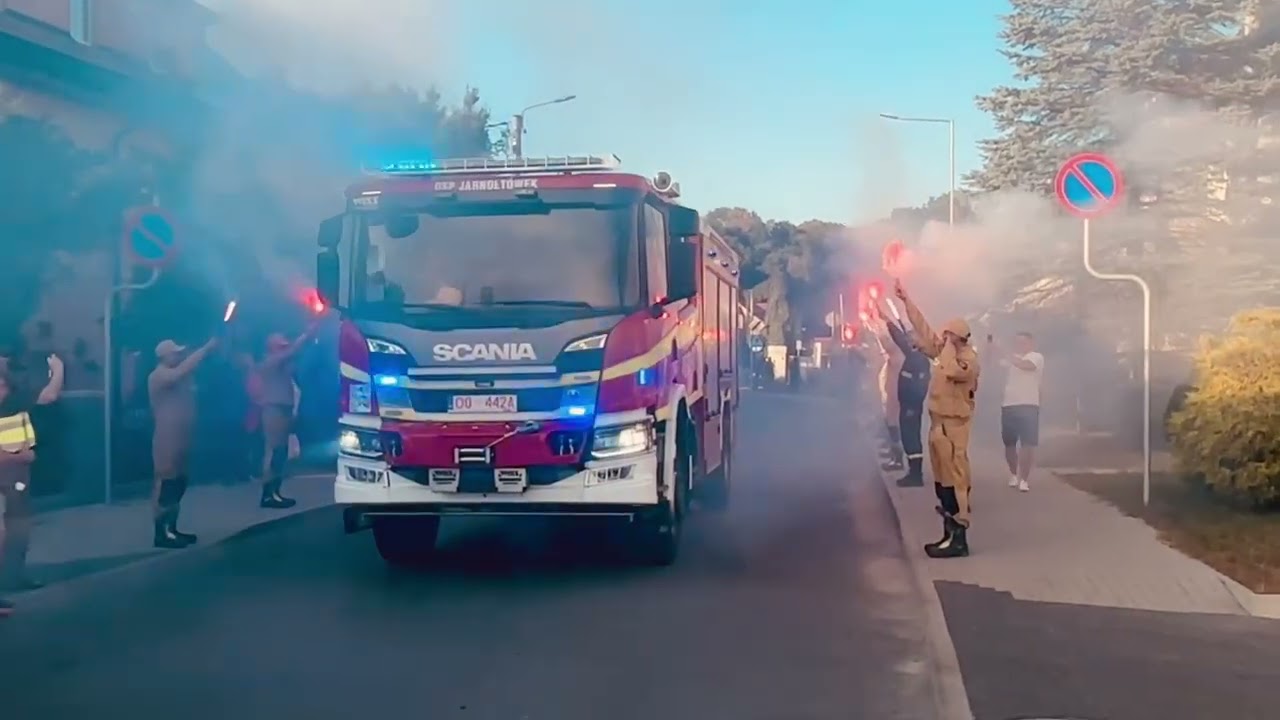 [Nowość!]Nowy wóz GBA Scania P360 4x4 dla OSP Jarnołtówek !!