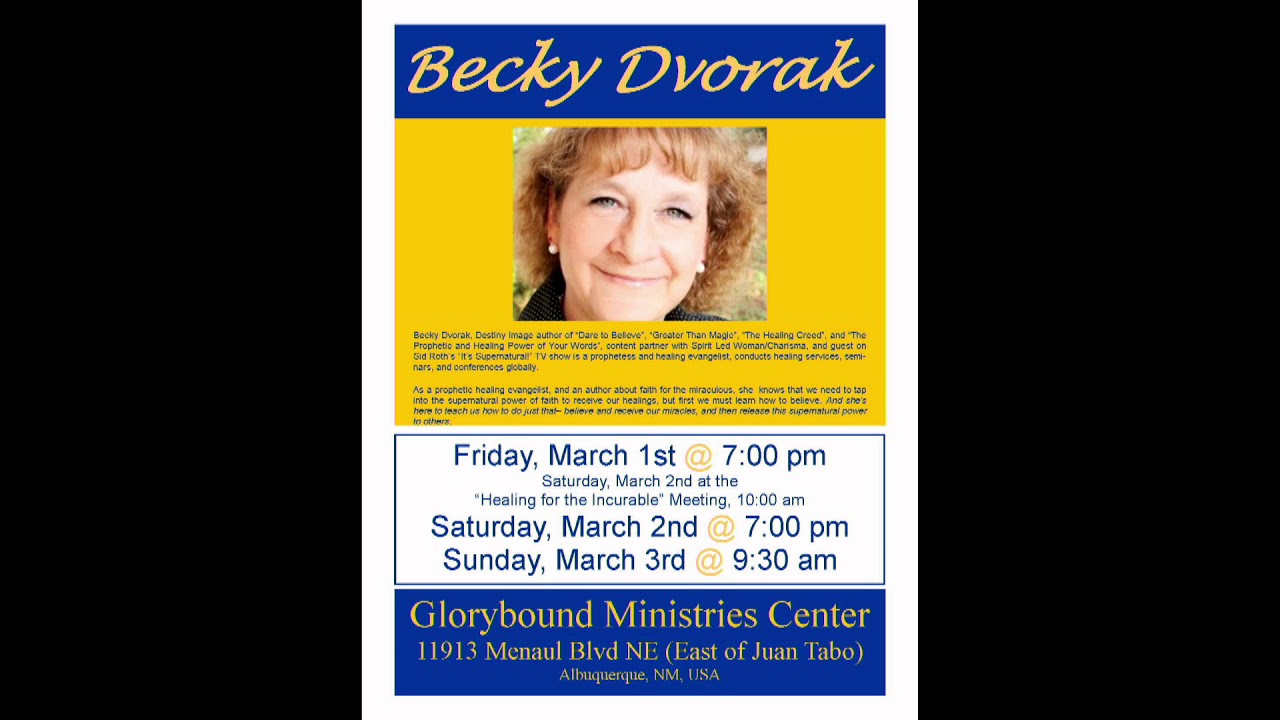 3/1/19 Becky Dvorak, Part 1