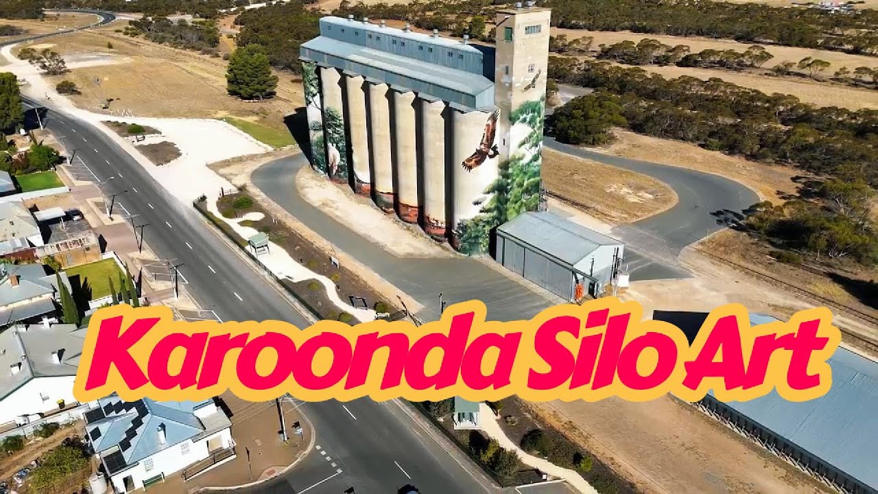 KAROONDA SILO ART SOUTH AUSTRALIA
