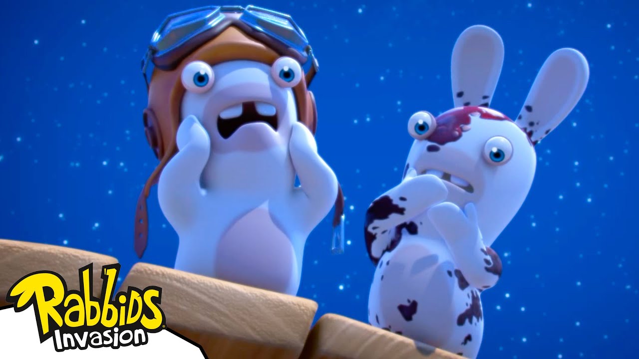 RABBIDS INVASION | The Moon Rabbid (S2E15) New episodes | Cartoon for kids
