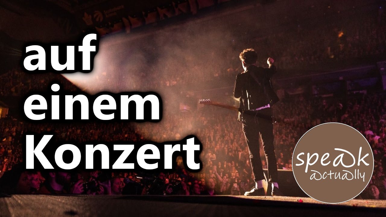 auf einem Konzert
