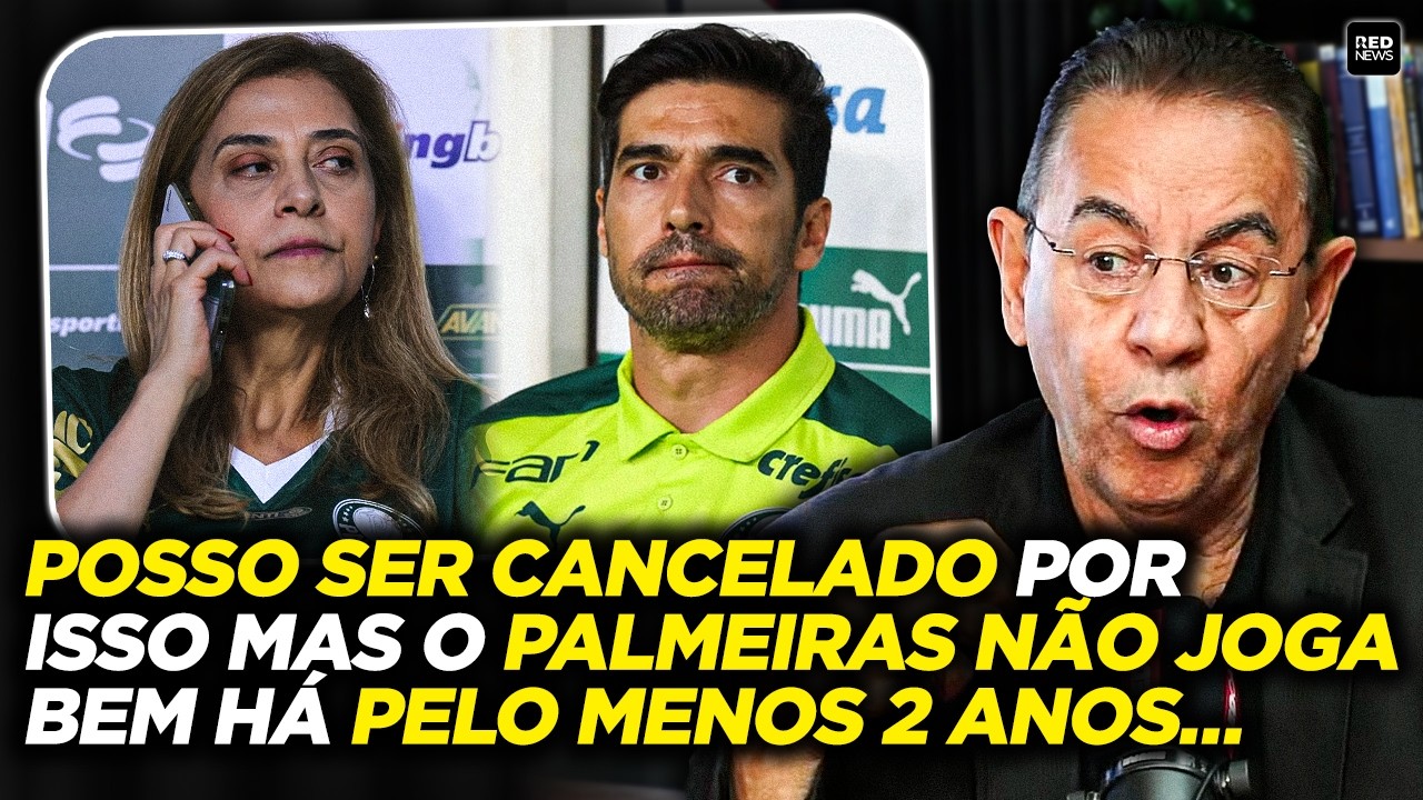 FLÁVIO PRADO EXPOE SUA OPINIÃO MAIS POLÊMICA SOBRE O PALMEIRAS DE ABEL FERREIRA...