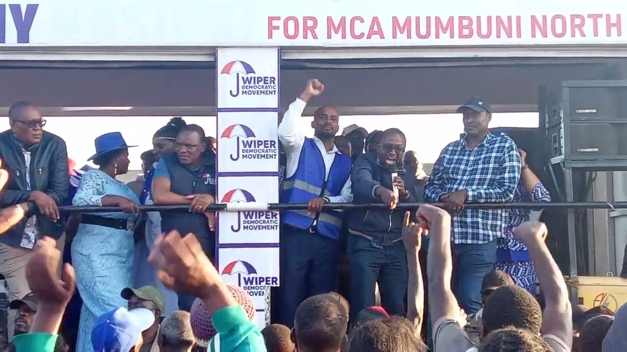 Nimetumwa Na Riggy G niwaulize Kama Mtamuunga Kalonzo Musyoka Mkono