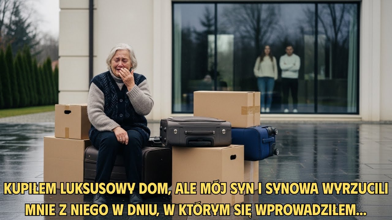 Kupiłem luksusowy dom, ale mój syn i synowa wyrzucili mnie z niego w dniu, w którym się wprowadziłem