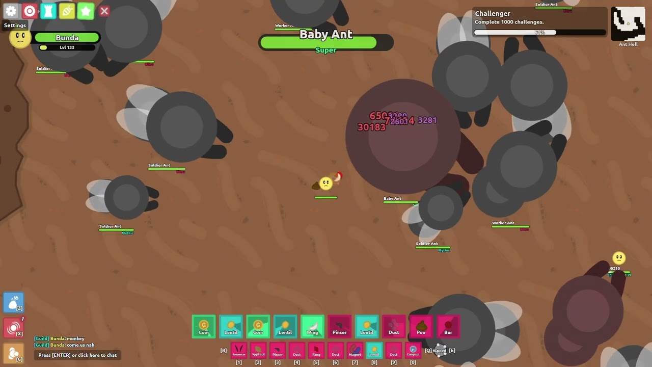 another baby ant || Florr.io
