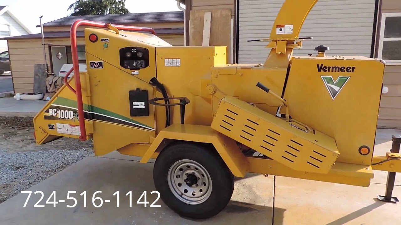 2011 Vermeer BC1000XL Commercial Wood Brush Tree Chipper on eBay!