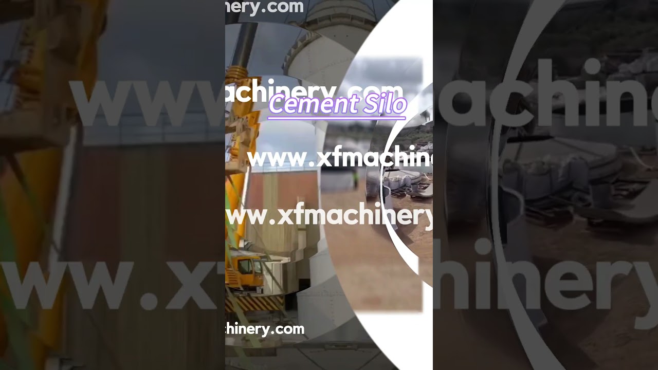 Cement Silo#cement #cemented #construction  #machine #concretemachinery