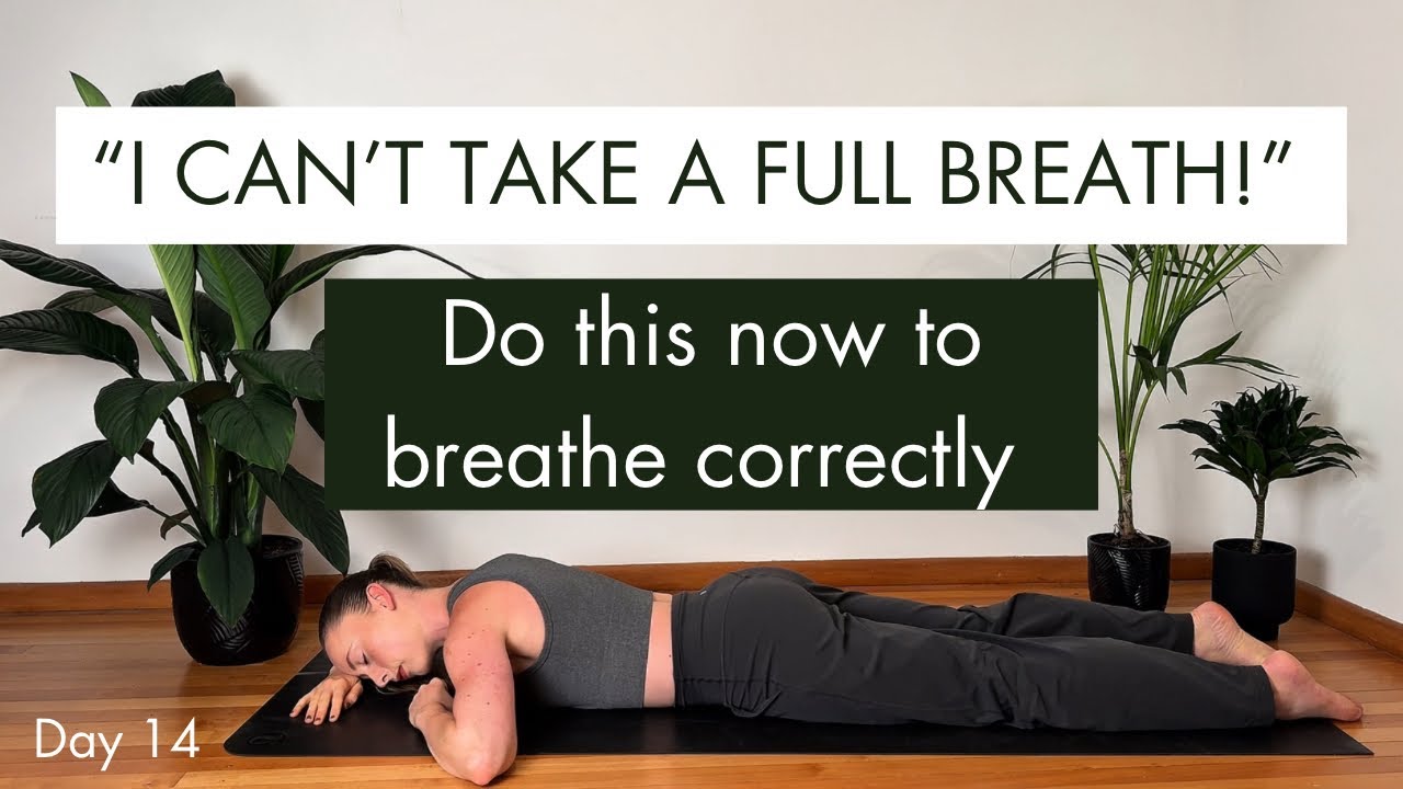 Stuck Forcing Deep Breaths? Do This Instead (10 Min Guided Breathing Retraining) 
