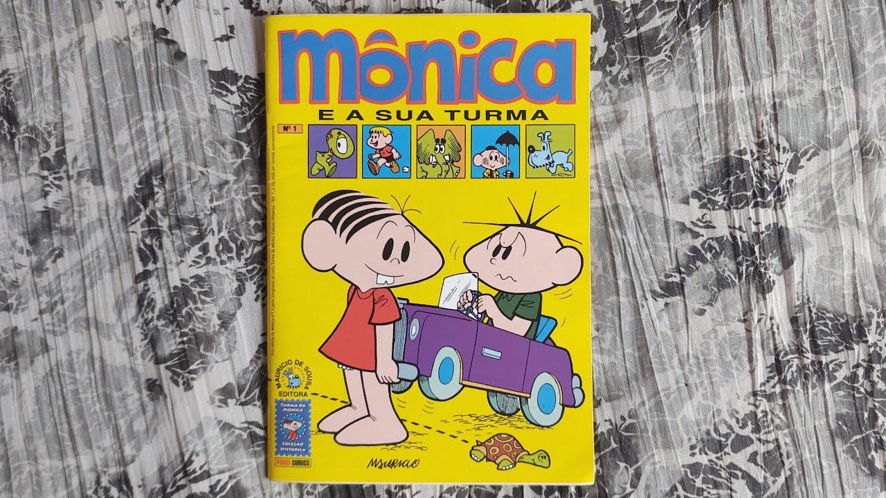 Mônica 1 (Editora Abril mai/1970) Coleção Histórica Panini 1 set/2007