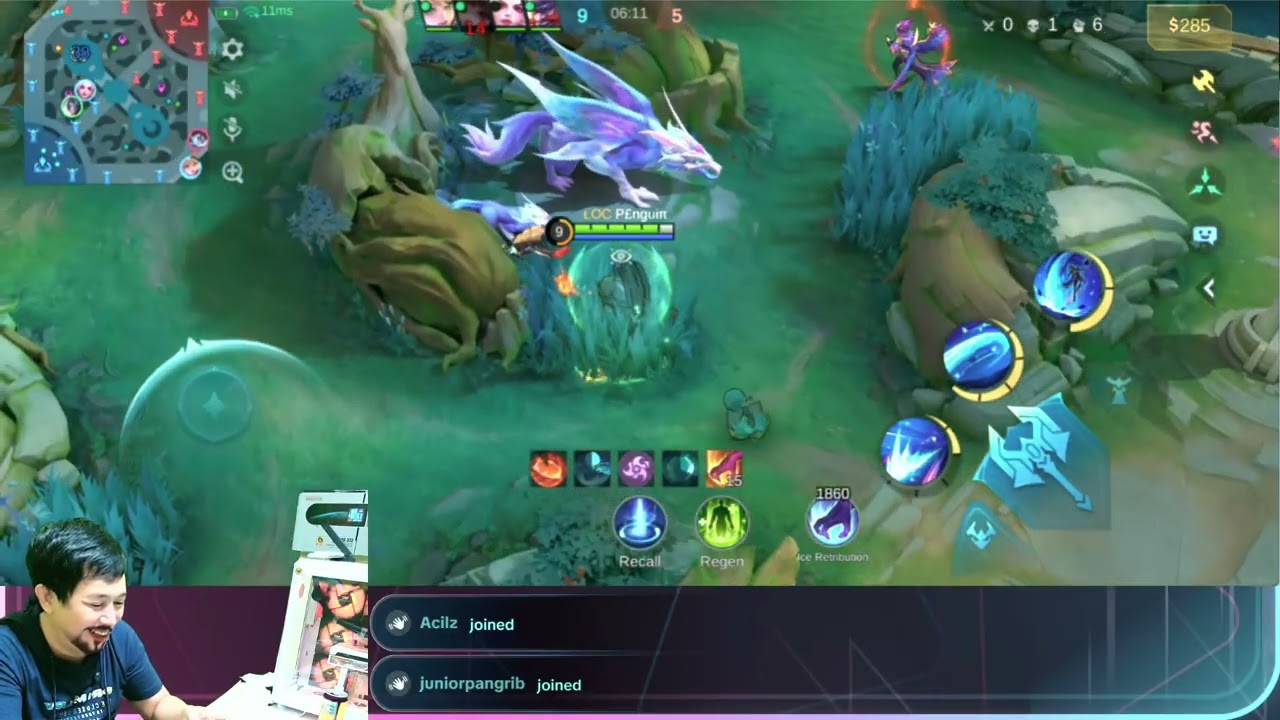 SEKALI NYEMPLUNG, WAR  JADI MILIK ALPHA #30 #mobilelegends #mlbb #mlbbcreatorcamp #livestreaming