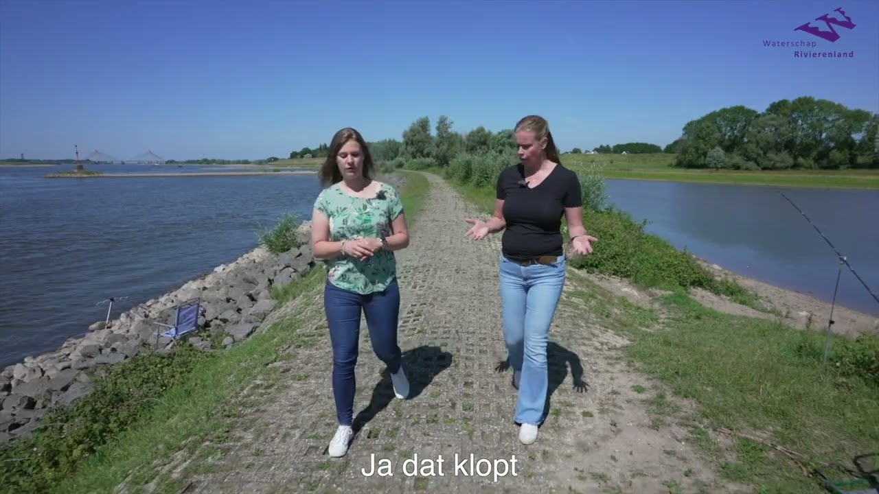 In gesprek over dijkversterking Tiel-Waardenburg