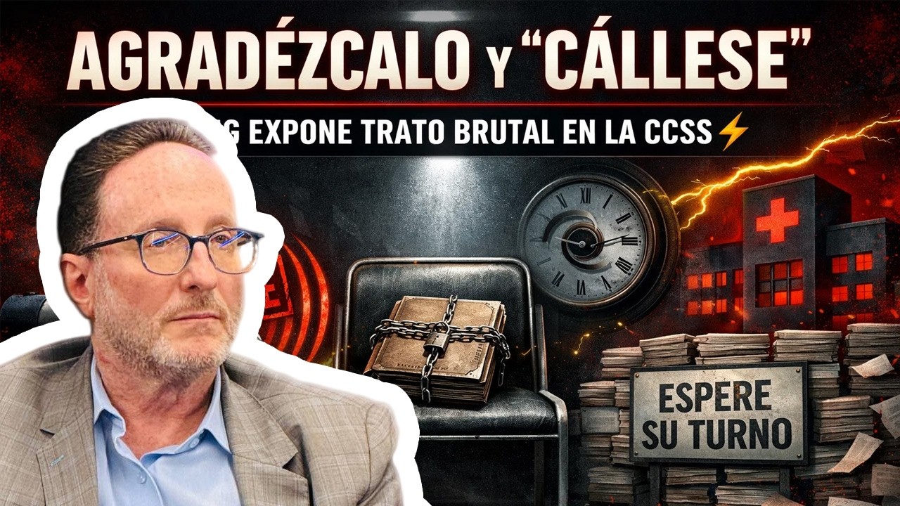 “AGRADÉZCALO Y CÁLLESE” — ELIÉCER FEINZAIG EXPONE TRATO BRUTAL EN LA CCSS ⚡️