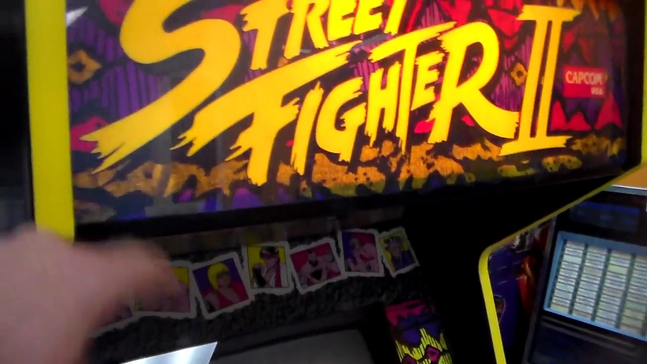 Street Fighter II : the World Warrior Arcade Game !  Gameplay, Artwork, Cabinet Video