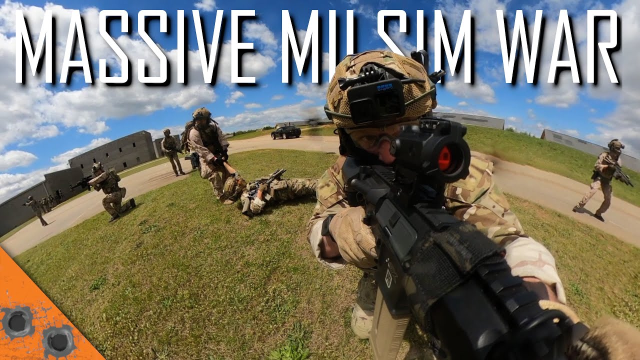 MASSIVE Airsoft War at Government Training Facility | Ironhorse 4