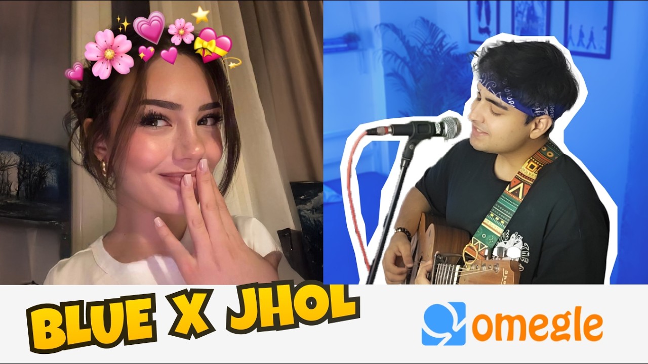 I Pretended To Be Mute (गूंगा)... Then Sang Jhol Mashup on Omegle!