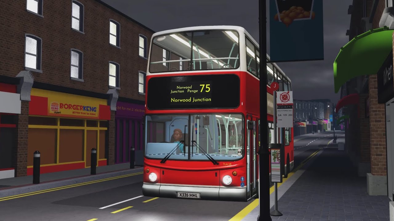 Croydon Roblox new ALX400 euro 3 ZF Ratp interior