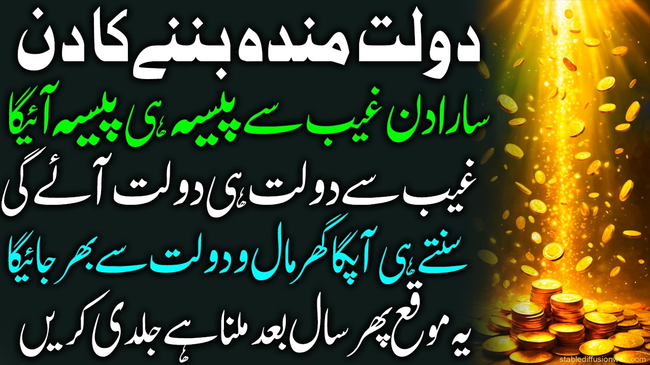 1 Powerful Wazifa For Money | Financial Breakthrough 2026 | 🌟 Wazifa For Money & Wealth 2026