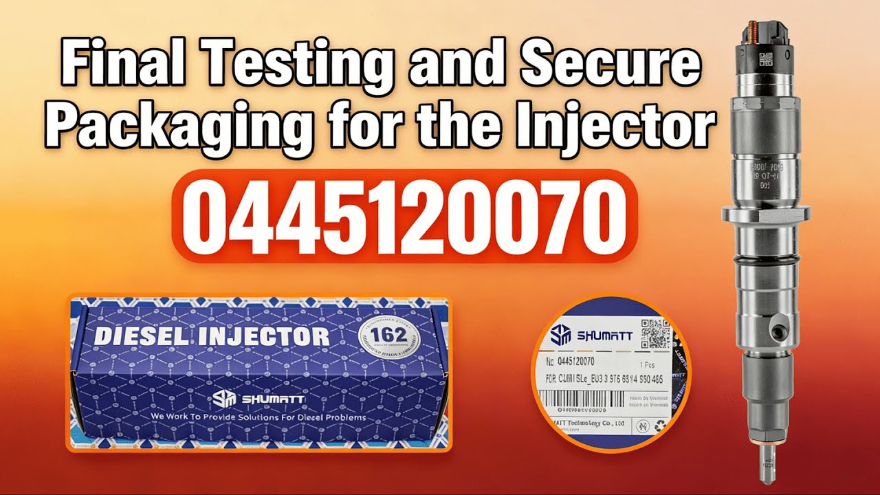 【7-7】From Diagnosis to Delivery: Professional-Grade 0445120070 Injector Testing&Packaging Guide.