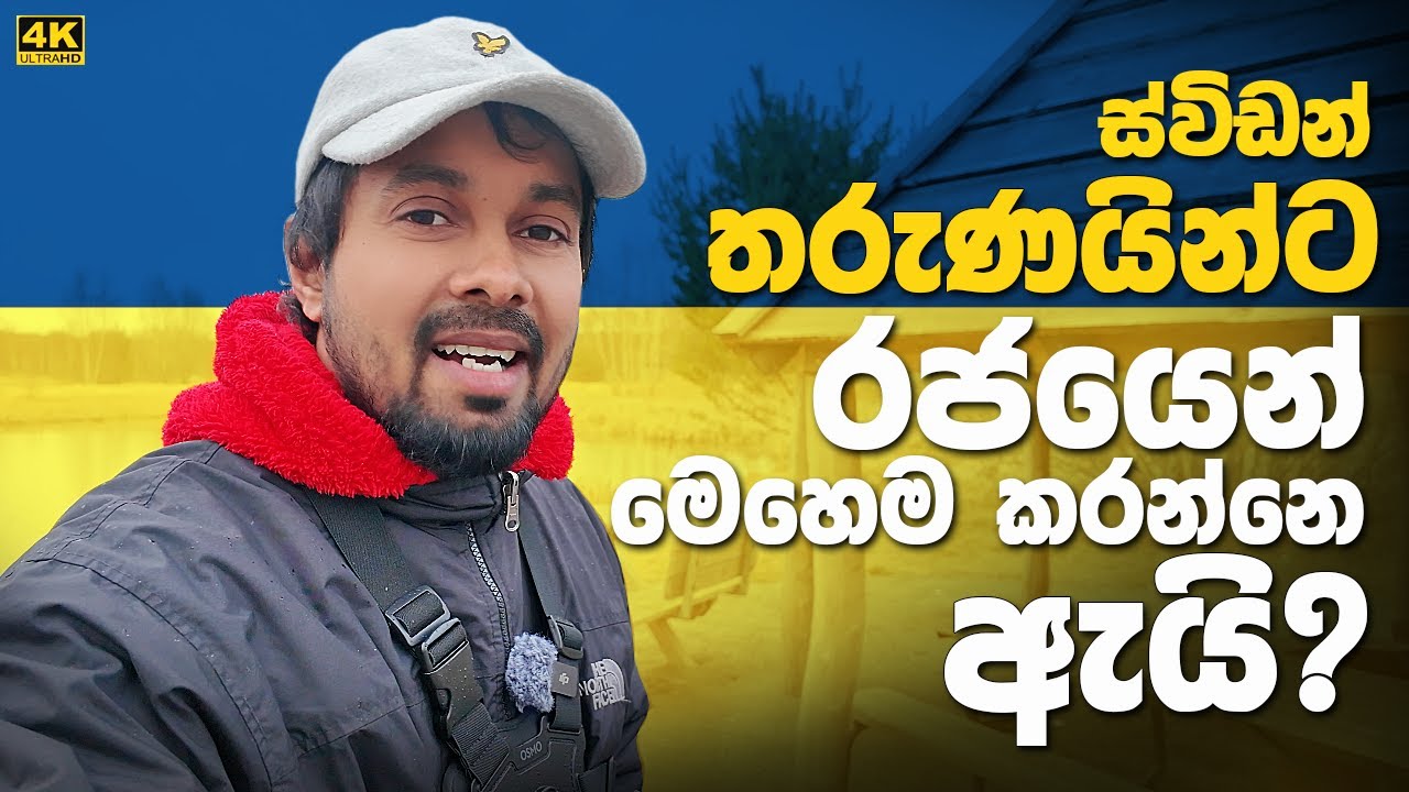 ස්විඩනයේ පුංචි ගමක තරුණයන්ට රජයෙන් දෙන දේවල් - What government offer to youth in a Sweden small town