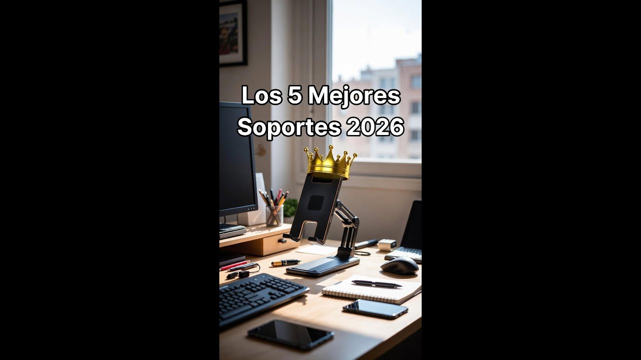 Los 5 Mejores Soportes para Móvil / Tablet en Escritorio por Menos de 30€ en Amazon 2026 📱✨