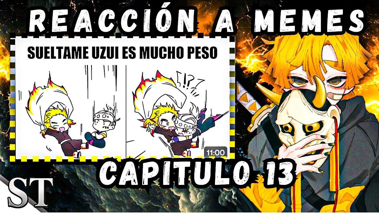 Demon Slayer Reaccionando A Memes Y ships Capitulo 13