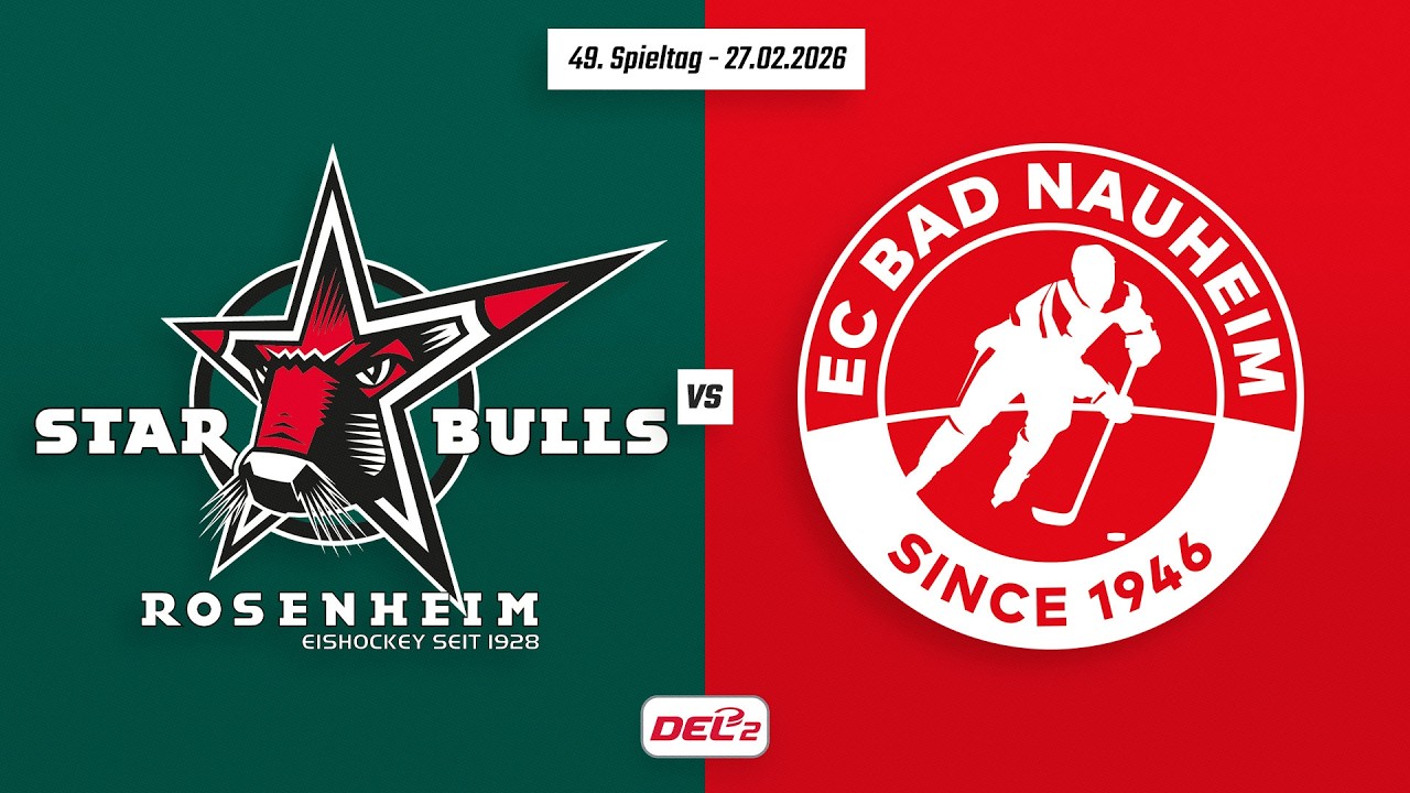 49. Spieltag DEL2 | Starbulls Rosenheim vs. EC Bad Nauheim | Game Highlights
