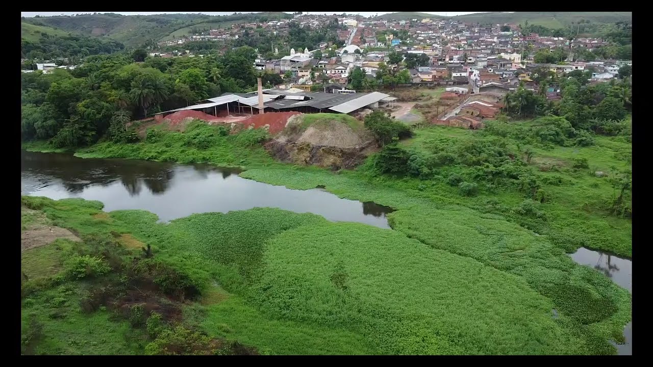 O Que Restou do Engenho Alegrete Visto de Cima- Água Preta-PE