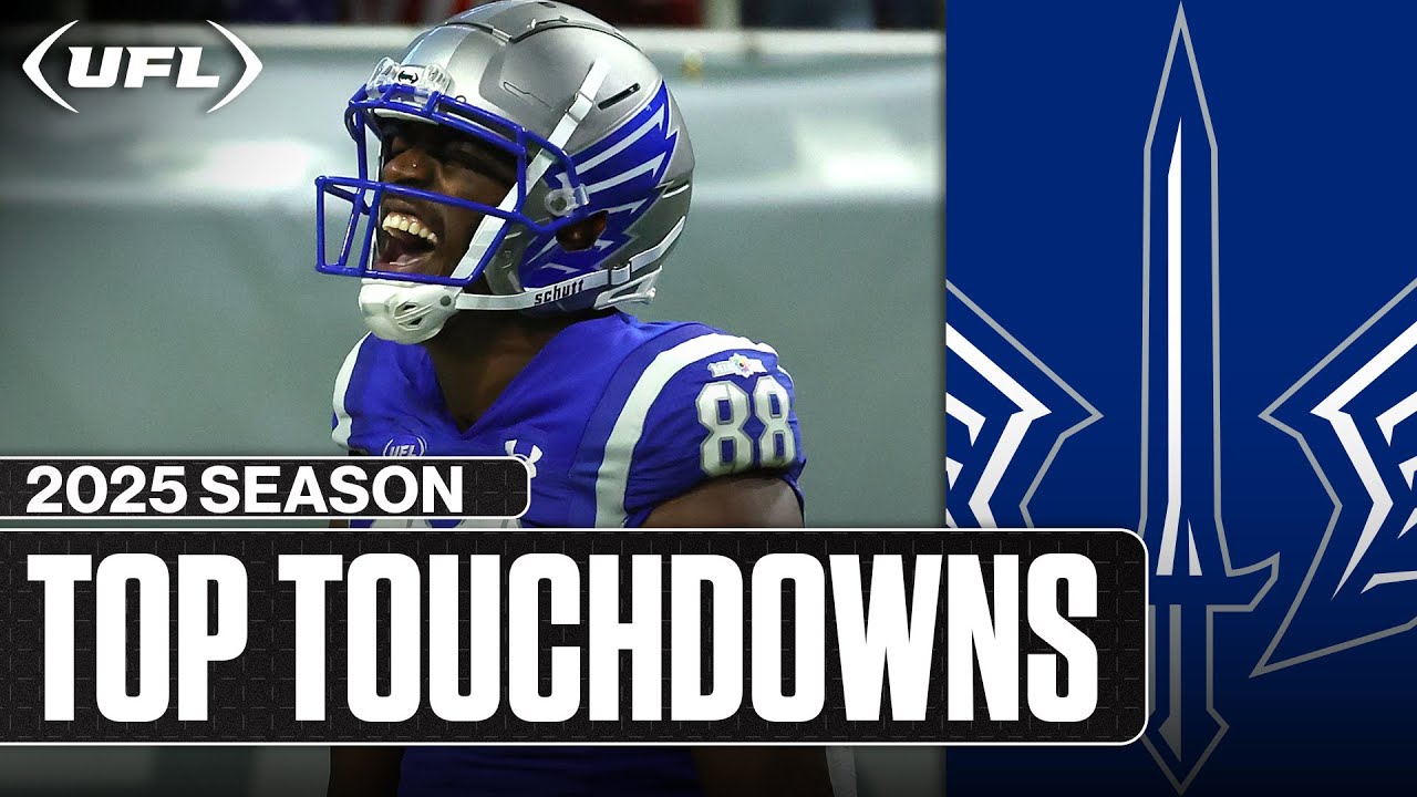 2025 Top Touchdowns from the St. Louis Battlehawks | United Football League