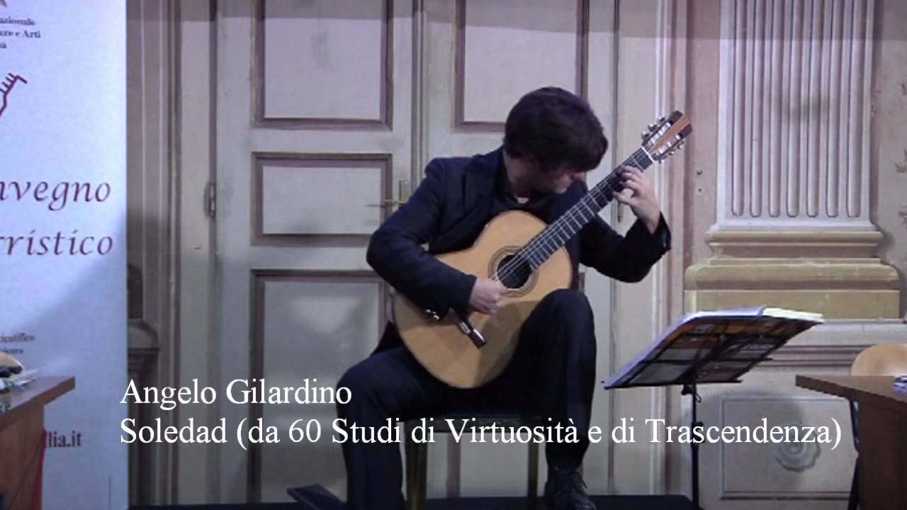 Angelo Gilardino, Studi: Ventanas, Omaggio a Prokof'ev, Soledad - Cristiano Porqueddu, chitarra