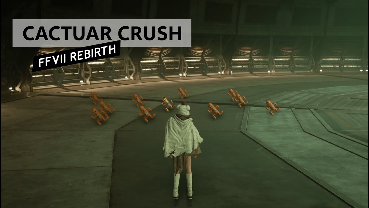 FFVII Rebirth - Cactuar Crush Yuffie Reactor 3 Rank II Guide - Max Score 4440 - Farm Dark Matter x3