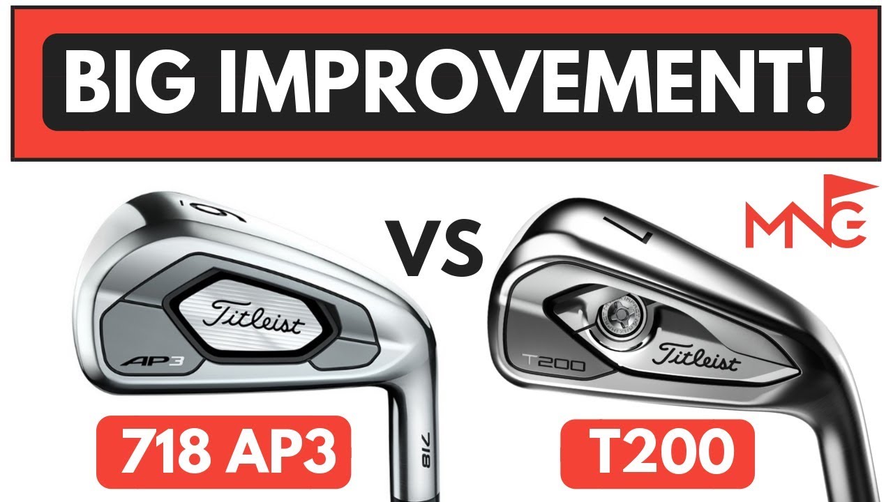 Titleist T200 Iron VS Titleist 718 AP3 Iron