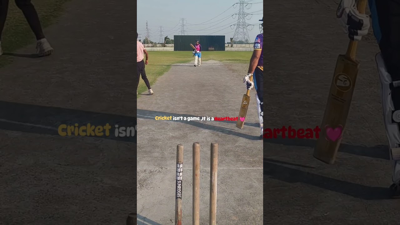 Cricket isn't a game, it is a heartbeat 💓